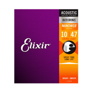 Elixir 11002 Nanoweb žice za akustičnu gitaru - Slika 1