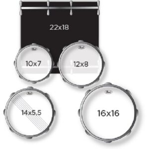 Pearl DMP925S/C Decade Maple set bubnjeva - Slika 4