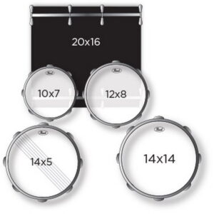 Pearl RS505C/C Roadshow set bubnjeva - Slika 7