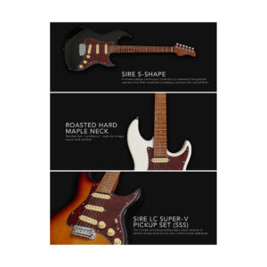 Sire S7V/BK S7 Vintage Series Larry Carlton električna gitara - Slika 5